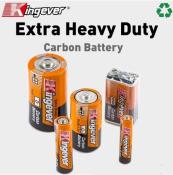 Heavy duty batteries kingever carbon battery AA/AAA