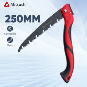 Mitsushi 9" Folding Tree Pruning Saw with Three-Sided Grinding