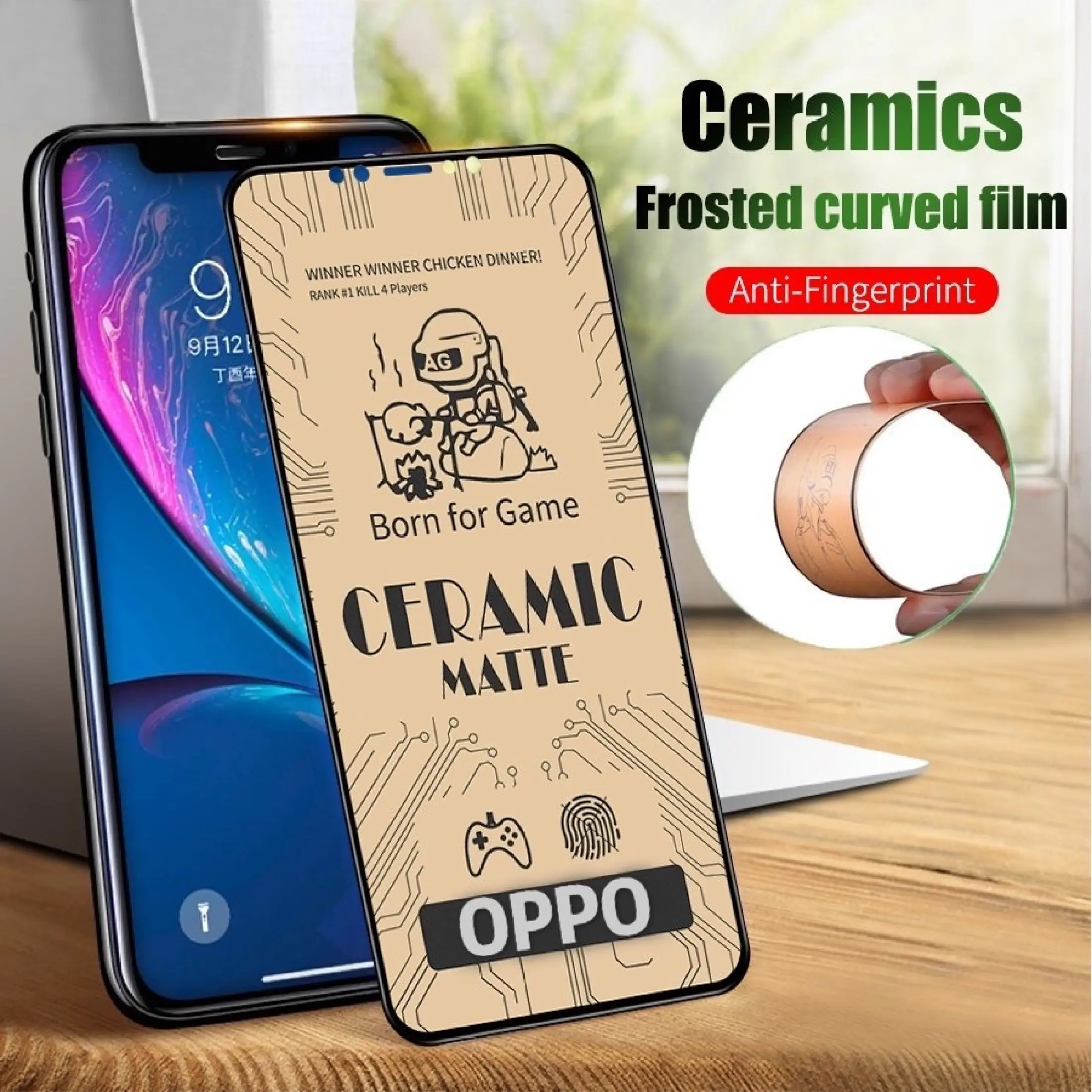 Oppo F9 F11 F11pro A7 A3s A5s A92 A72 A52 A71 A37 A83 F5 F7 A91 Ceramic Matte Full Tempered Glass Lazada Ph