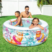 Intex Inflatable Aquarium Kiddie Swimming Pool 60" x 22"