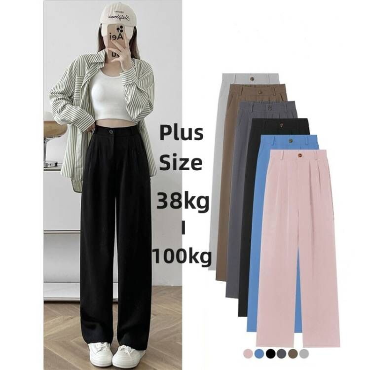 Shop Elastic Casual Suit Pants with great discounts and prices