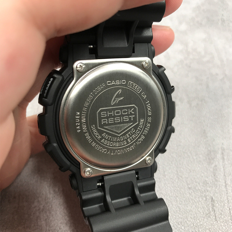 G shock casio st steel best sale back japan movt y cased