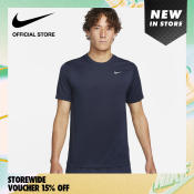 Nike Men's Dri-FIT Fitness T-Shirt - Obsidian