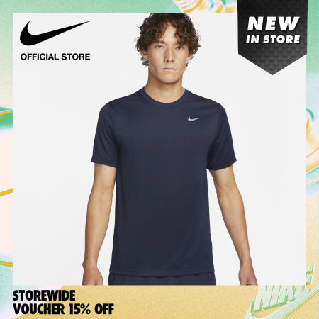 Nike Men's Dri-FIT Fitness T-Shirt - Obsidian