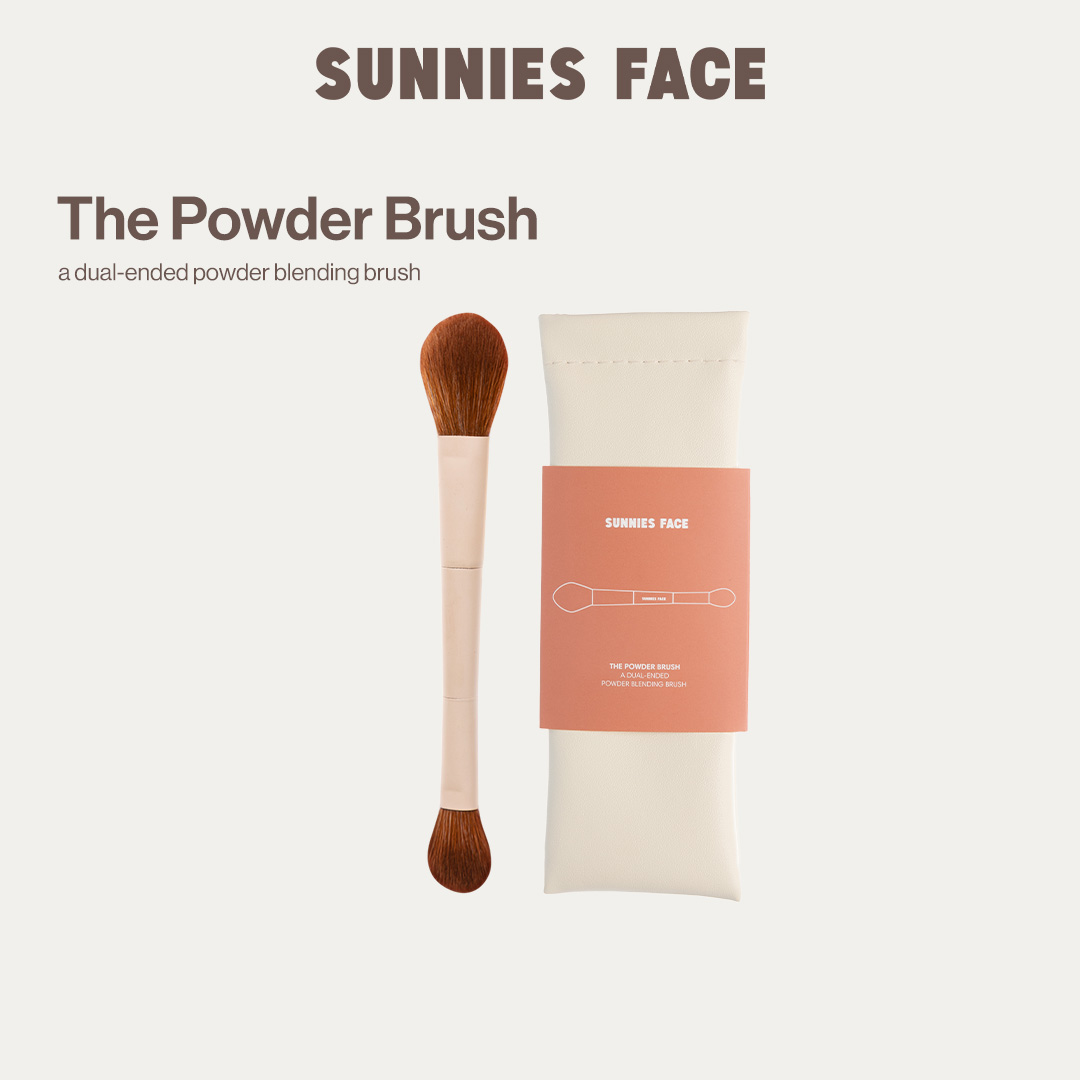Discount on Sunnies Face  shoes - SKU: Sunnies Face The Powder Brush [Dual-Ended Powder Blending Brush]
