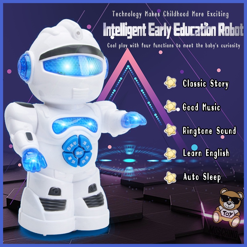 special offer Children's intelligent robot early education story machine  universal walking model gift | Lazada PH
