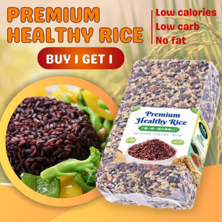 Organic Brown Rice for Diabetics - Keto Multi-Grain Mix 250g