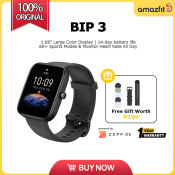 Amazfit BIP 3 SmartWatch: Color Display, SpO2 Monitoring, 60