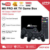 M8 PRO 5G 4K Android TV Box with Game Box