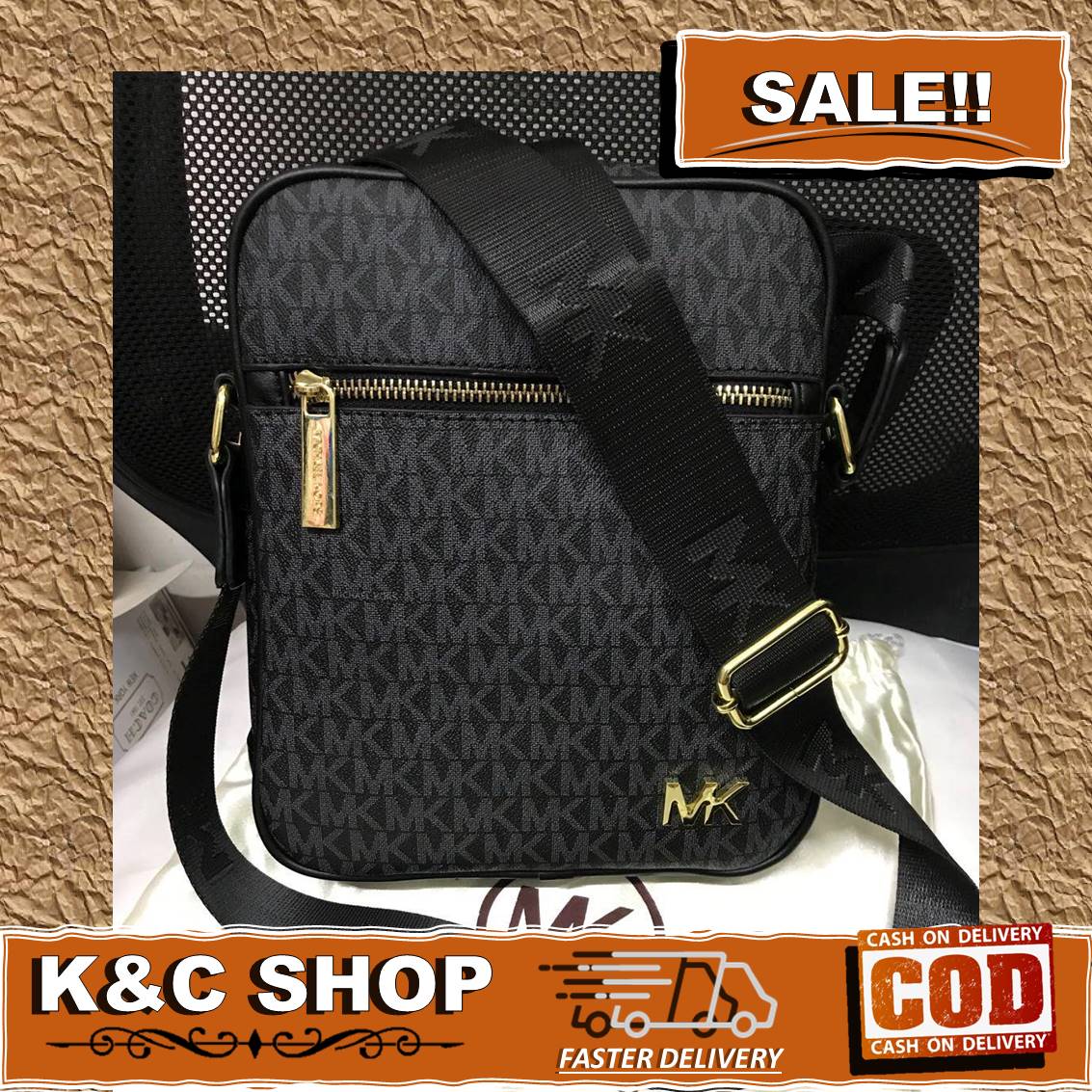 Michael Kors Mens Crossbody, Men's Fashion, Bags, Sling Bags on Carousell