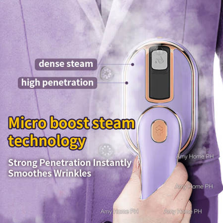 Portable Steamer Iron for Clothes - Professional & Travel-Friendly