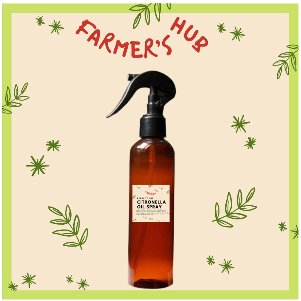 FARMERS HUB Citronella spray, mosquito repellant, citronella, Ready to Use SET/1liter/500mL/250mL CITRONELLA MOSQUITO REPELLENT w/Antibacterial Solution for HUMIDIFIER, Citronella Oil for HUMIDIFIER, Air Revitalizer, Linen Spray - Image 3