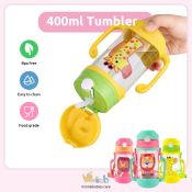 HNTOB Baby Straw Cup - 400ml Sippy Cup Water Tumbler