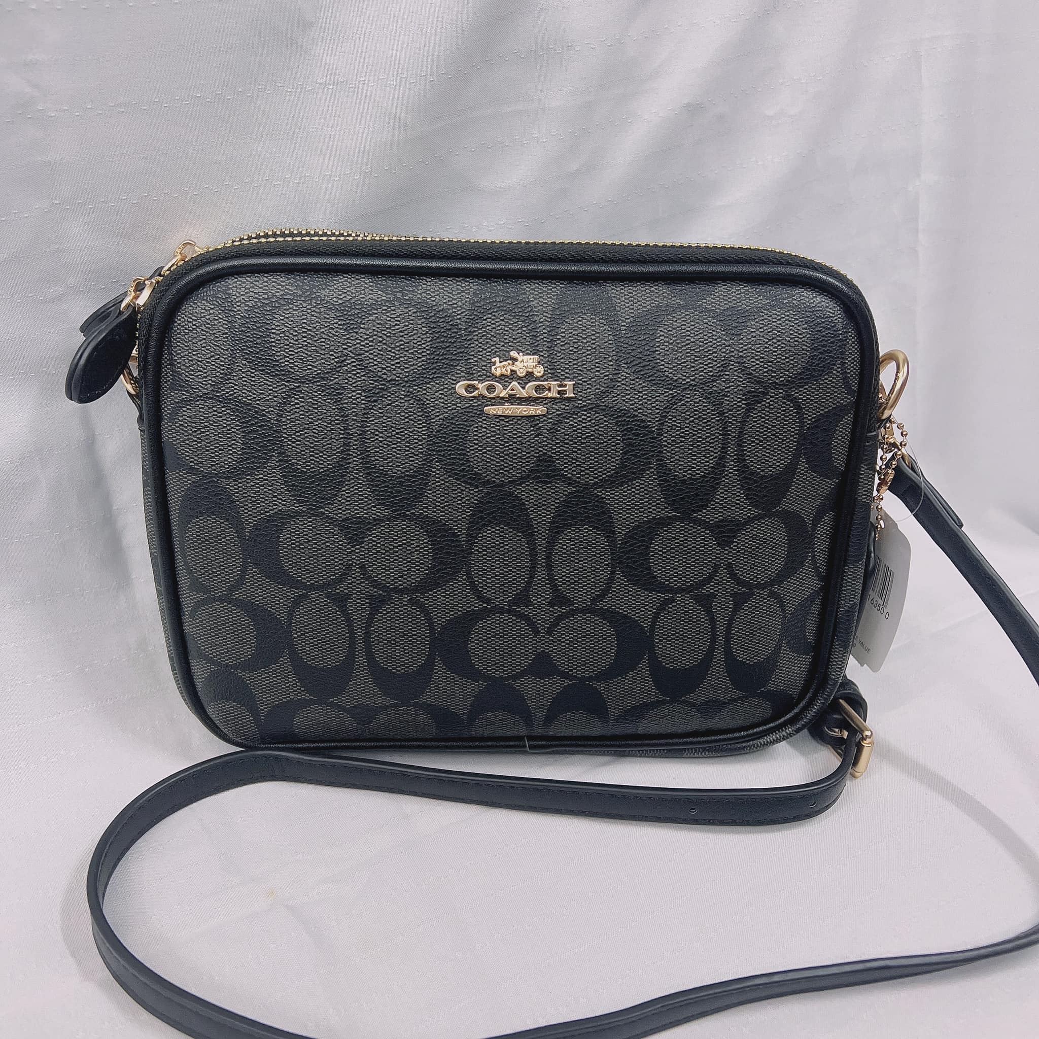 Coach 2 zipper outlet sling bag