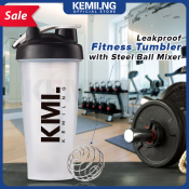 KEMILNG Protein Shaker Cup - Gym Handle, Leakproof Bottle