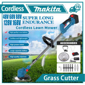 Electric Cordless Lawn Mower - Rechargeable Grass Cutter Tool