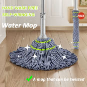 360° Self-Twisting Spin Mop - Quick Dry Floor Cleaner