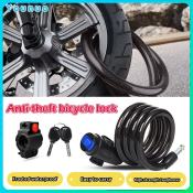 Spiral Ring Lock - Road Bicycle Anti-Theft Chain Lock
