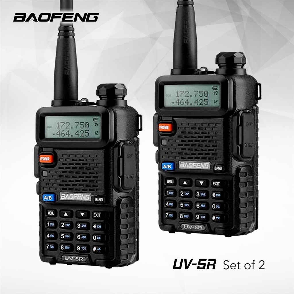 Shop Walkie Talkie Long Range Uv-5r with great discounts and prices online  Oct 2023 Lazada Philippines