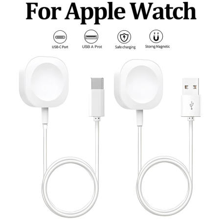 2024 Magnetic Fast Charger for Apple Watch Series 5-9