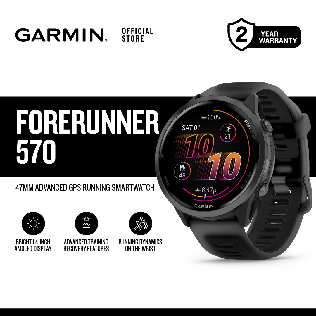 Garmin Forerunner 55 Running Fitness GPS Smartwatch for Runners