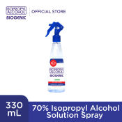 Biogenic 70% Isopropyl Alcohol Solution Spray 330ml