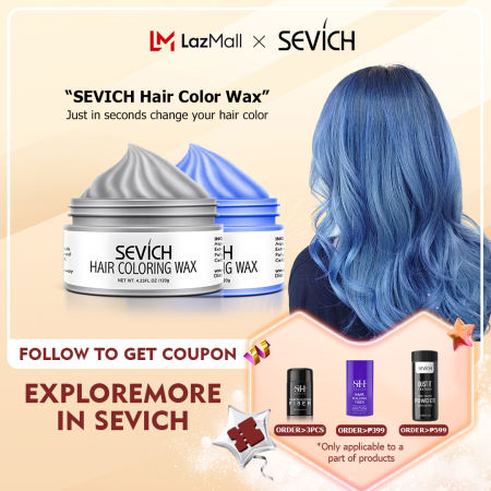 SEVICH Hair Colors Wax - Temporary Dye for Men (10 words)