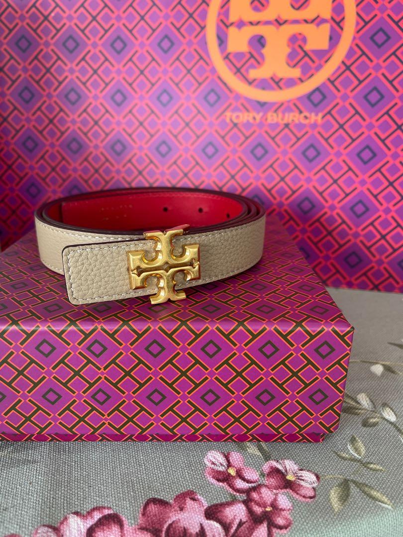 .Y . Reversible Pink Leather Belt | Lazada PH