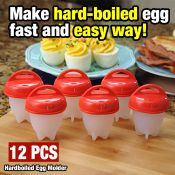 Silicone Egg Cooking Cups - Easy Non-Stick Egg Cooker