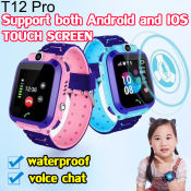 Kid SmartWatch with Touch Screen, Voice Chat, Camera, SOS