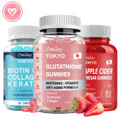 Omilay Glutathione Gummy Whitening Gummies with Collagen Supplement