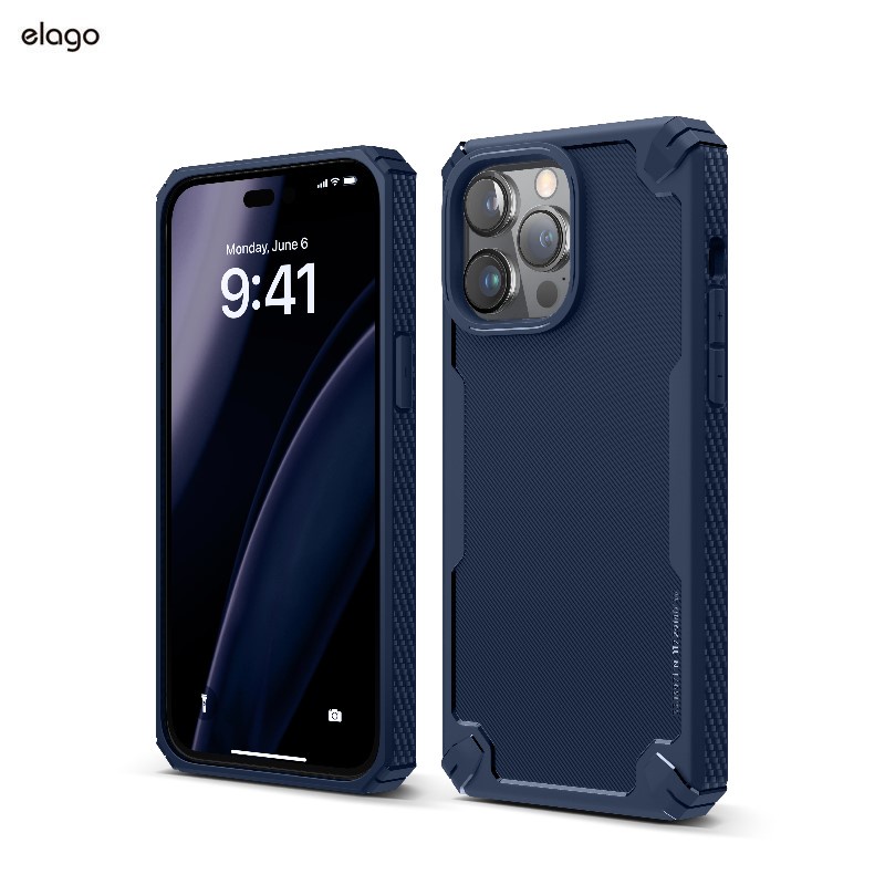 Elago Hybrid Clear Case Compatible With IPhone 15 Pro Max Case- 6.7" -Military Grade Drop Protection, PC TPU Hybrid Technology, Reduced Yellowing