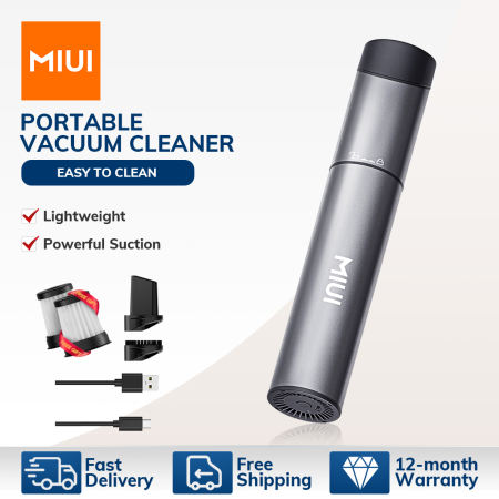 MIUI Mini Wireless Handheld Vacuum Cleaner, USB Rechargeable