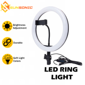 Original 10" LED Studio Selfie Ring Light by Sunsonic