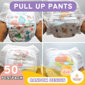 LittleAngel Korean Diapers Pants - Ultrathin One Pack (Random Design)