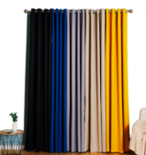 Curtain Plain/ Katrina Fabric/6 feet- 7 Feet