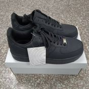 Nike Air Force 1 Black Sneakers for Men and Women