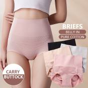 High Waisted Cotton Briefs - Ladies Soft Panties (Brand: N/A)