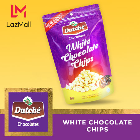 Dutche White Chocolate Chips 350g