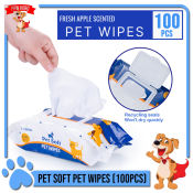 PAW HERO Pet Soft Grooming Wipes for Dogs & Cats