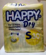 Happy Dry Tape Diaper Small