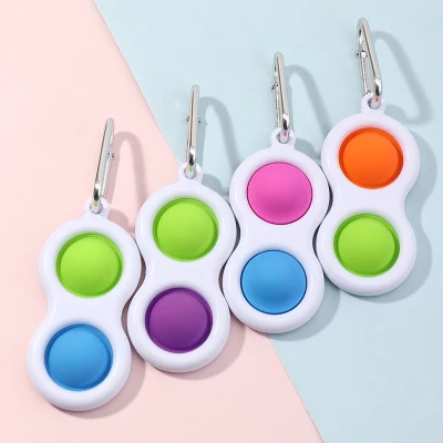 buy 1 free 1 cod buy one free one (random) pop it fidget toys sensory fidget toys Multiplayer interactive brain game Suitable for children and high-pressure people and the best choice as a gift(noted the 2finger only one pcs not 2pcs) (1)