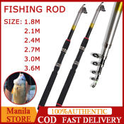 Portable Telescopic Fishing Rod by Brand Ultra Light Fishing Rods