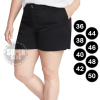 Plus Size Woven Wide Leg Shorts with Pockets