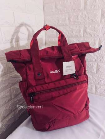 Anellos Large Nylon Backpack