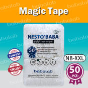 NESTO'BABA Magic Tape Baby Diaper all sizes 50pcs/pck