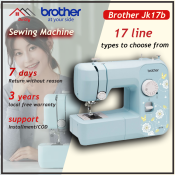 Brother JK17B Portable Electric Sewing Machine - Heavy Duty