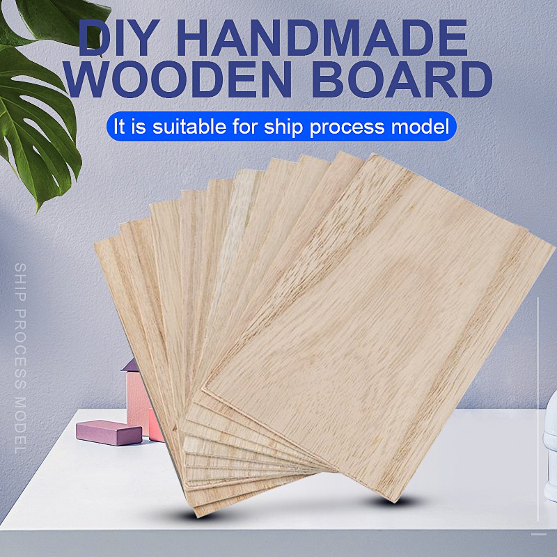  Unfinished Wood, 6 Pack Basswood Sheets for Crafts, Craft Wood  Board for House Aircraft Ship Boat Arts and Crafts, School Projects, Wooden  DIY Ornaments