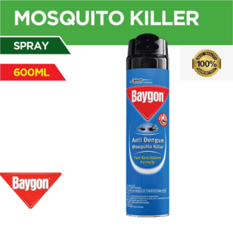 Baygon Anti-Dengue Mosquito Killer 600ml and 300ml(330g)