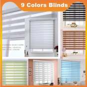 qnaw Venetians Duo Roller Blinds for Home and Office